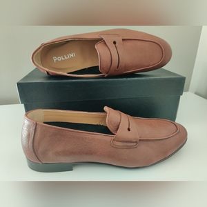 Pollini Men Loafers - European Size 44